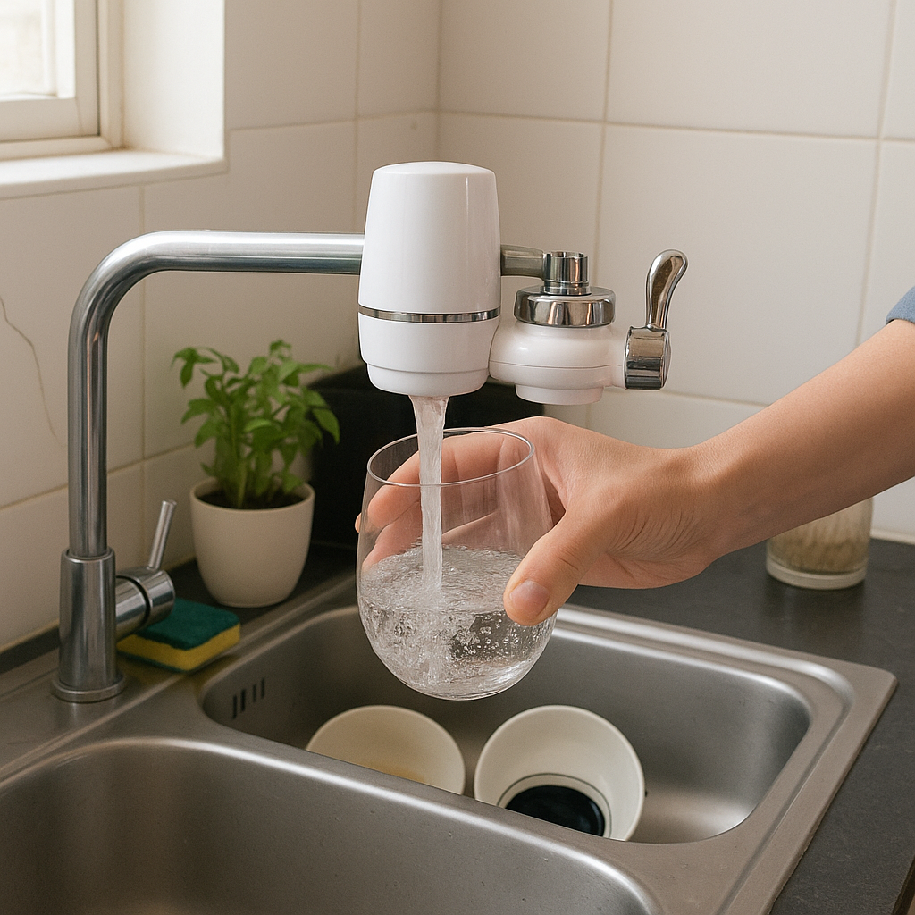 Purificador de agua elimina toxinas ClearDrop®